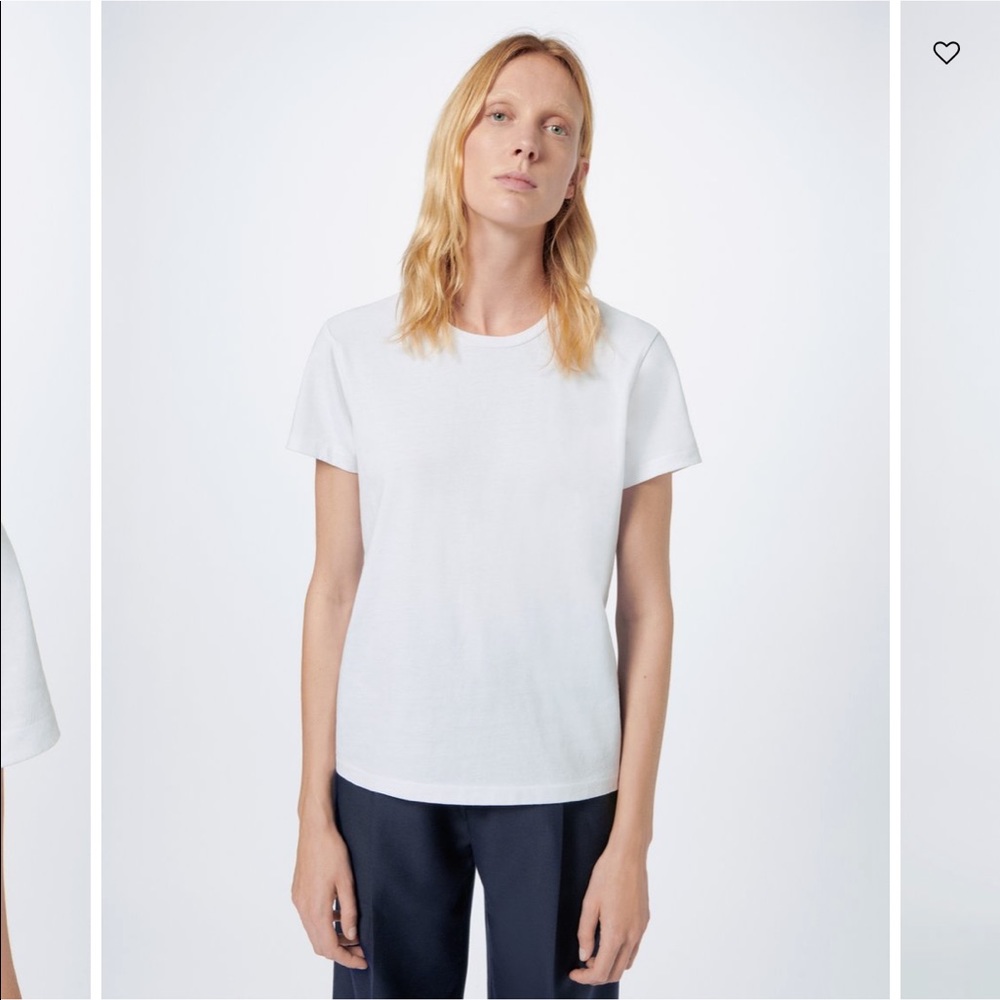 Re/Done Hanes Recycled Loose Tee White XS Stickers